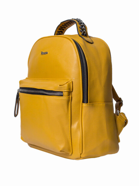 Mochila Montevideo Mostaza