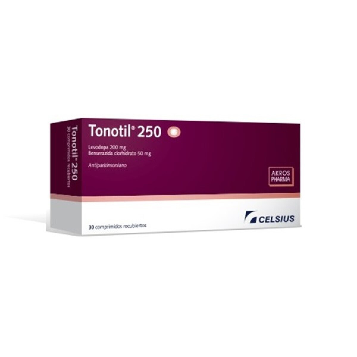 Tonotil 250mg 30 COM 