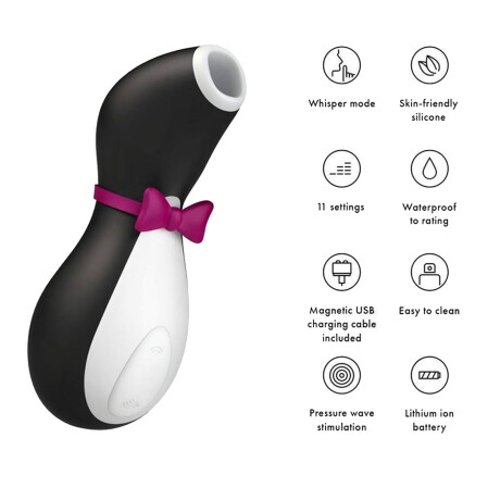 Succionador De Clítoris Satisfyer Pro Penguin Succionador De Clítoris Satisfyer Pro Penguin