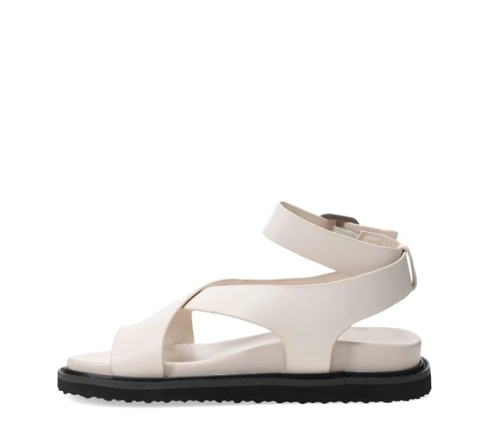 Sandalia HEAVEN con hebilla Beige