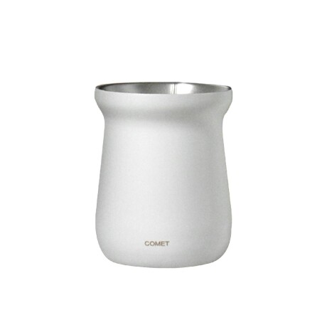 Kit Termo Comet 1lt con manija estándar + Mate acero inoxidable Blanco