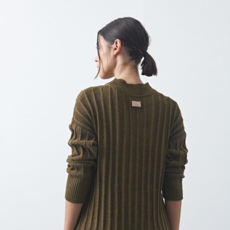 VESTIDO SIMEON Verde Musgo