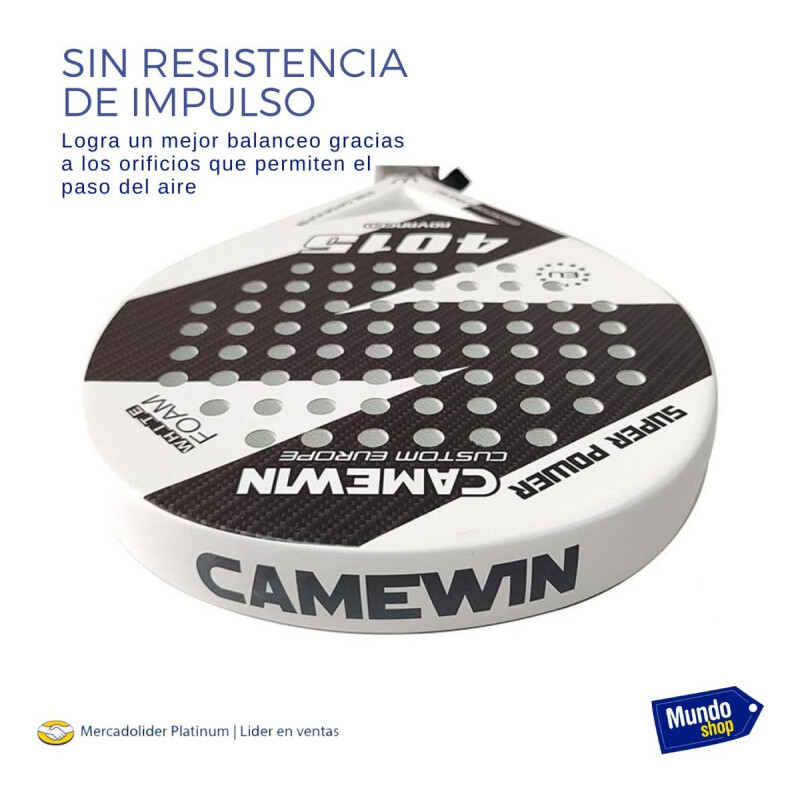 Raqueta De Tenis De Playa, Pádel De Tenis Profesional Blanco