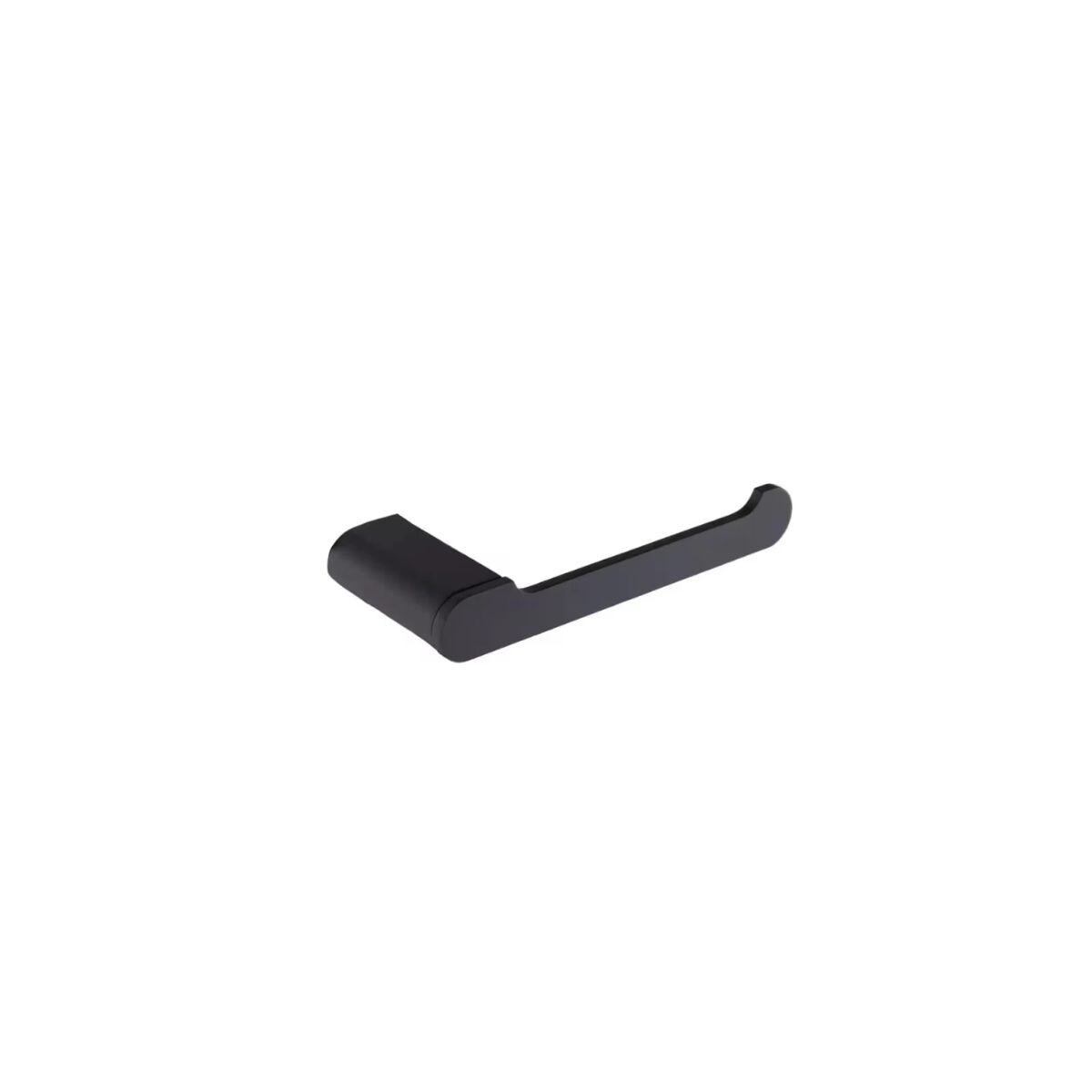 Porta Rollo Acero Inox Negro Mate Aqualia 