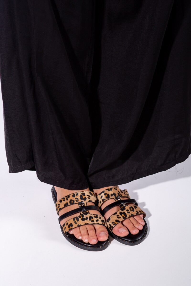 Sandalia Kivra Leopardo