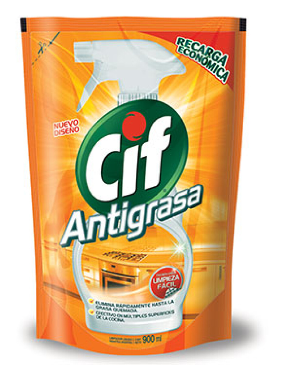 LIMPIADOR CIF 900 ML ANTIGRASA DP LIMPIEZA DIARIA 