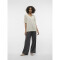 VMEDDIE 2/4 V-NECK PULLOVER GA EXC OATMEAL