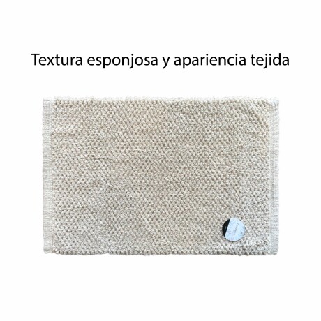 Alfombra Soft Textura Buclé Interior Liviana Moderna Beige