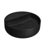Bacha de apoyo redonda 40 cm c/mesa negro mate Deca Bacha De Apoyo Redonda 40 Cm C/mesa Negro Mate Deca