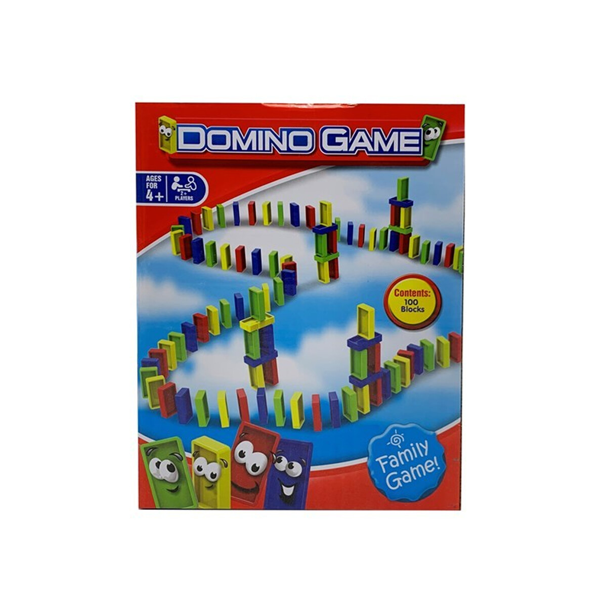 Juego De Mesa Domino 100 Piezas Colores 