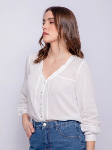 CAMISA ALLIE BARRY BLANCO