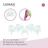 Set de 4 Sillas Skarpo + Mesa de exterior Blanco