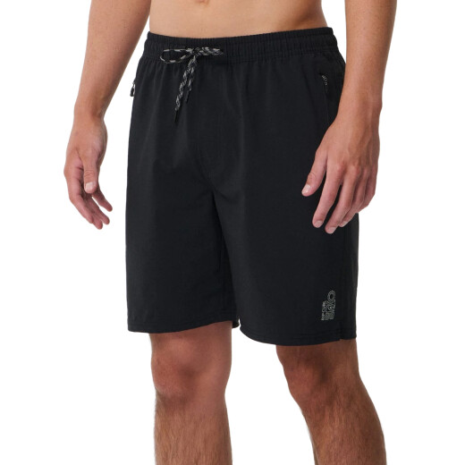 Voley Rip Curl Ssearch Cordura 19" - Negro Voley Rip Curl Ssearch Cordura 19" - Negro
