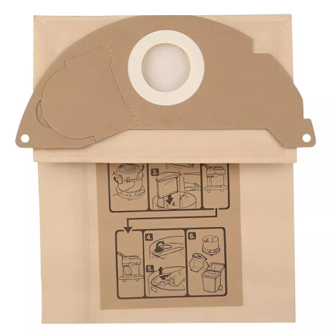 Pack Bolsas Aspiradora Karcher A2004 / A2054 X 5 U. Pack Bolsas Aspiradora Karcher A2004 / A2054 X 5 U.