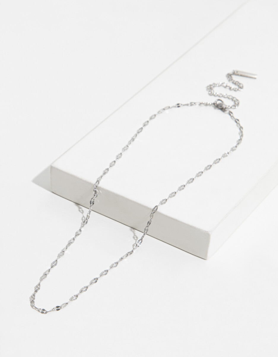 Collar Corto De Acero 