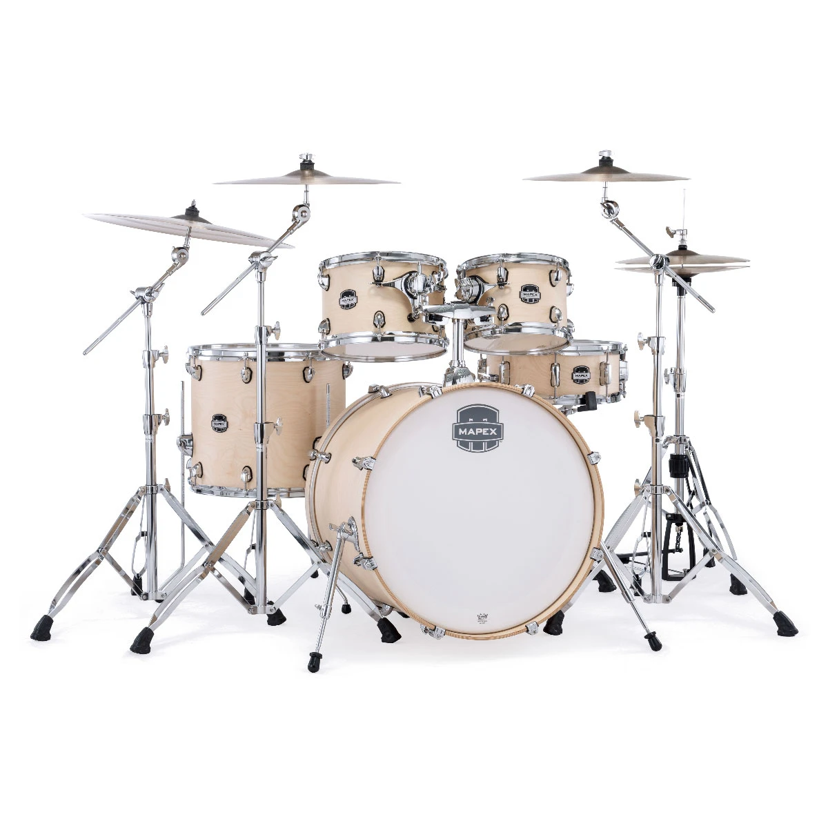Batería Mapex Mars Maple Sr504xrq Con Hardware 