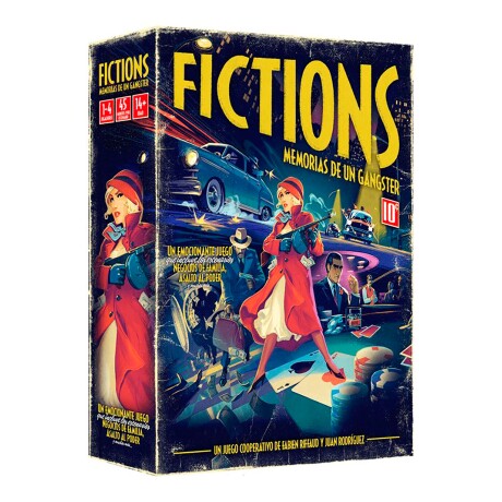 Juego de Mesa Ludonova Fictions Memorias de un Gángster +14 001