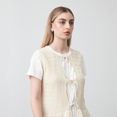 CHALECO TRIANA Crudo