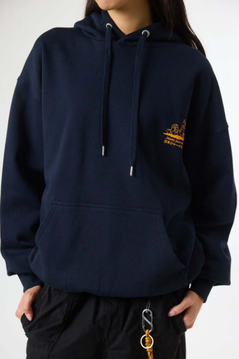 Hoodie Blue Banana - Goods Navy