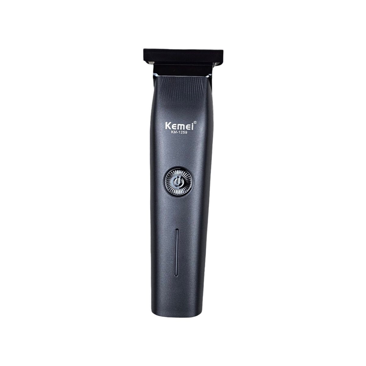 Corta Pelo Barba Recargable Inalámbrica Kemei KM-1259 - Gris 
