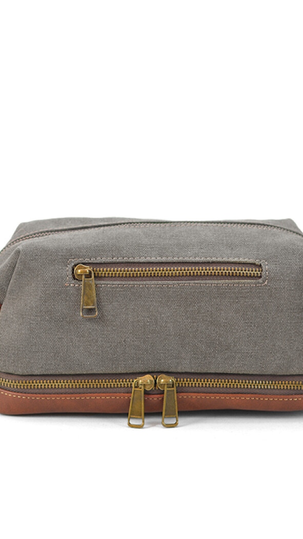 NECESER NERO CANVAS GRIS
