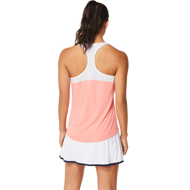 Court Tank - Mujer Guava/brilliant White