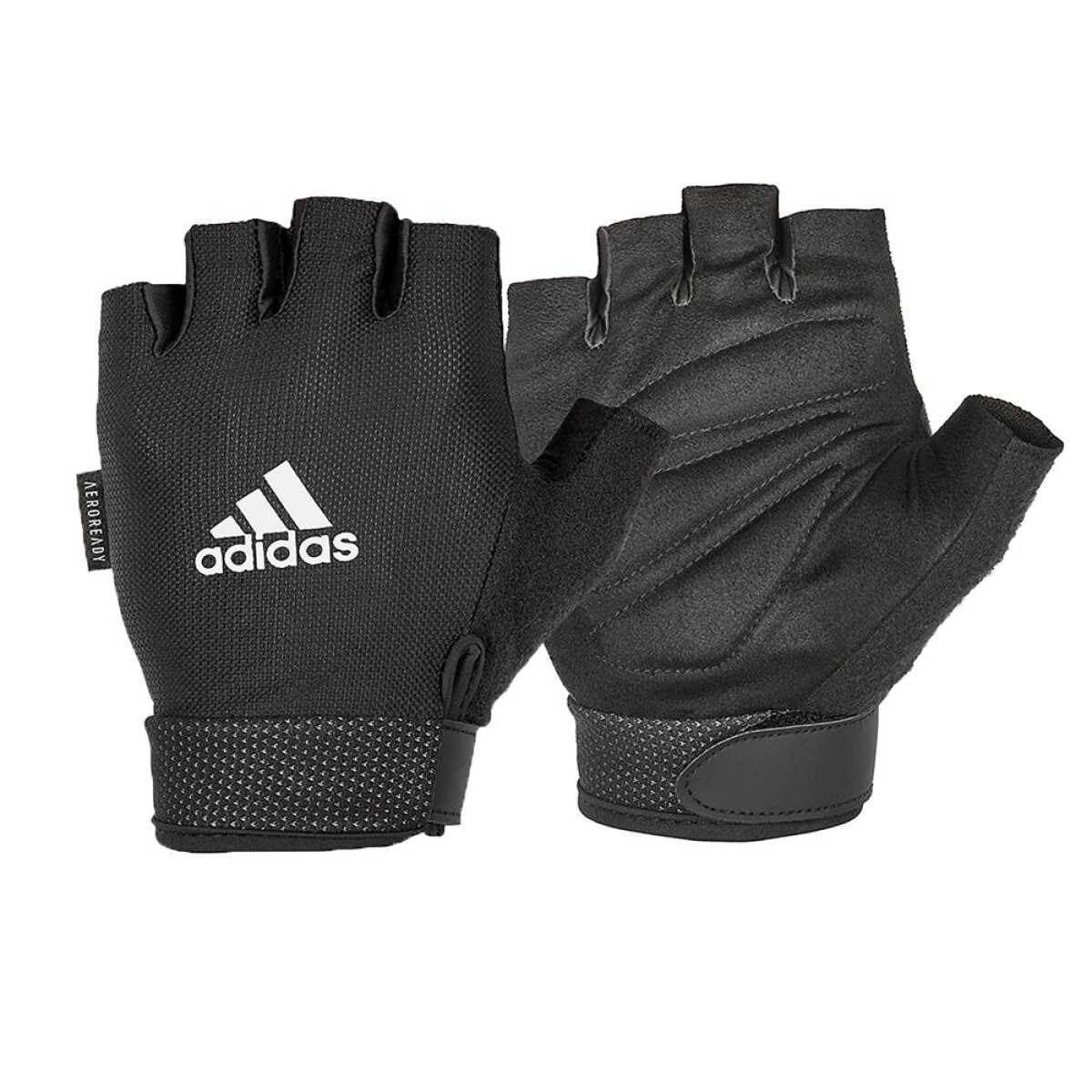 Guantes Ajustables Adidas Essencial - NEGRO-BLANCO 