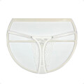 Tanga Colaless Ajustable De Encaje Blanco Talla L-XL