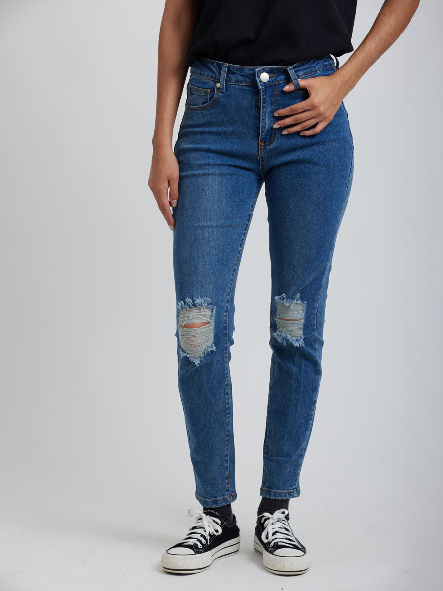 JEAN KEUKA DIXIE - Azul Claro 