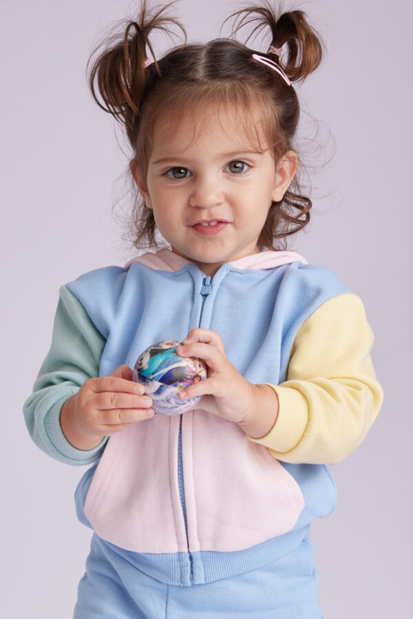 Campera deportiva Block Celeste