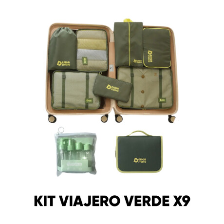 Kit viajero pro - verde Sc