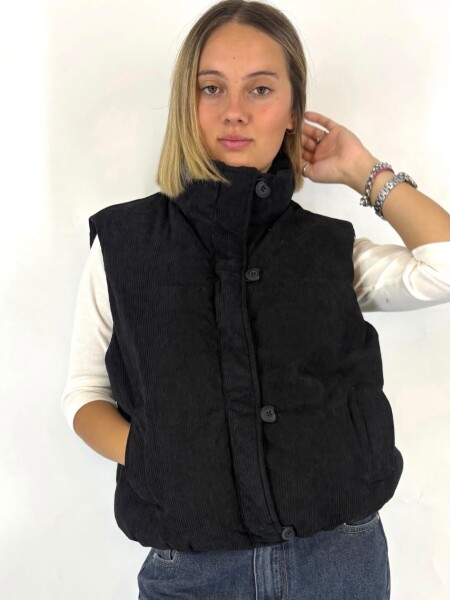 CHALECO SLOWLY K06 NEGRO