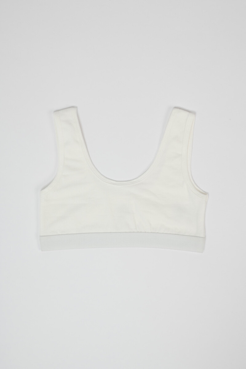 Pack x2 top interior Blanco