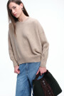 SWEATER CREW Beige