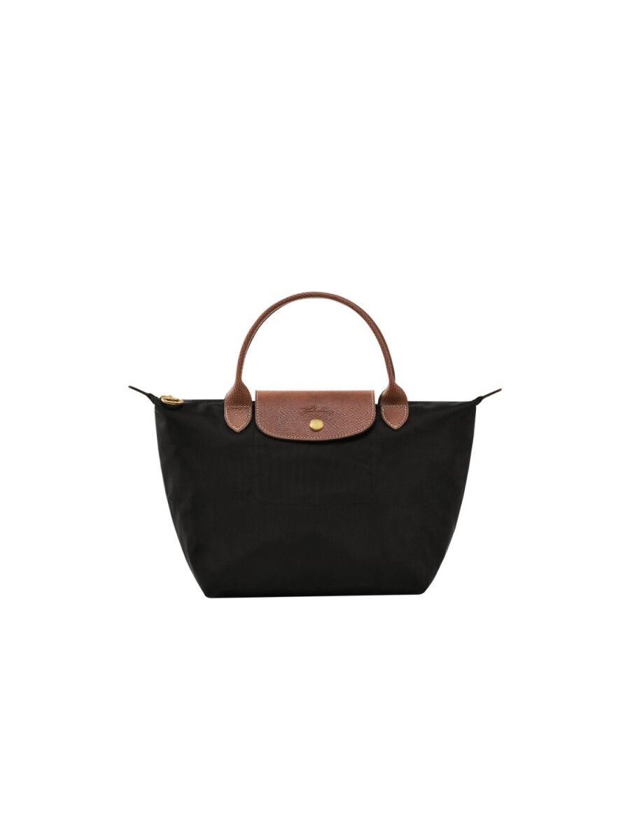 Longchamp -Cartera Longchamp plegable de nylon con cierre y asa corta, Le pliage S 