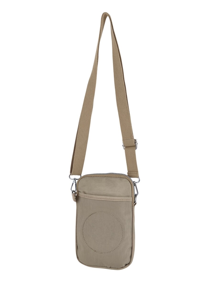 Bolso Portacelular Crossbody - Beige 