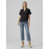 VMBEAUTY SS TOP WVN GA NOOS BLACK