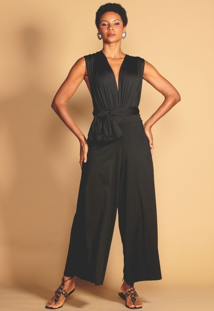 PANTALON ANCHO - NEGRO-PRT 