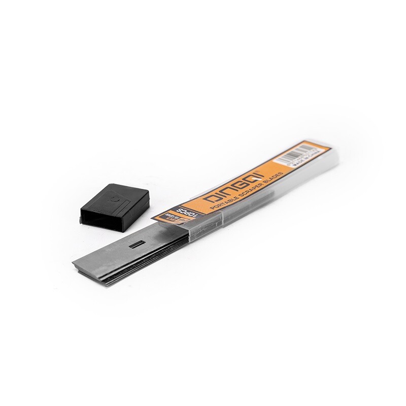 DINGQI RASQUETA PINTURA ABS HOJA METAL 100MM + 10 HOJAS DE R Dingqi Rasqueta Pintura Abs Hoja Metal 100mm + 10 Hojas De R