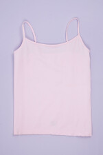 Camiseta bretel fino teens Rosado