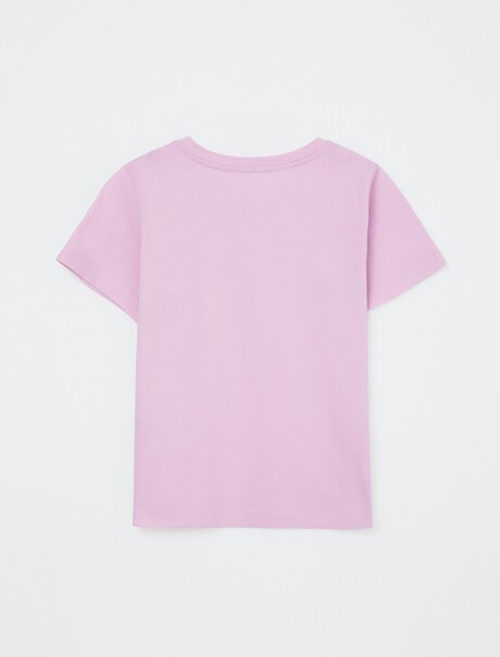 CAMISETA INFANTIL ROSADO