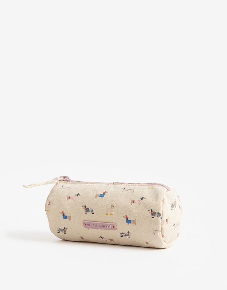 Porta Cosméticos Portacosméticos De Material Reciclado - Estampado Animal Print