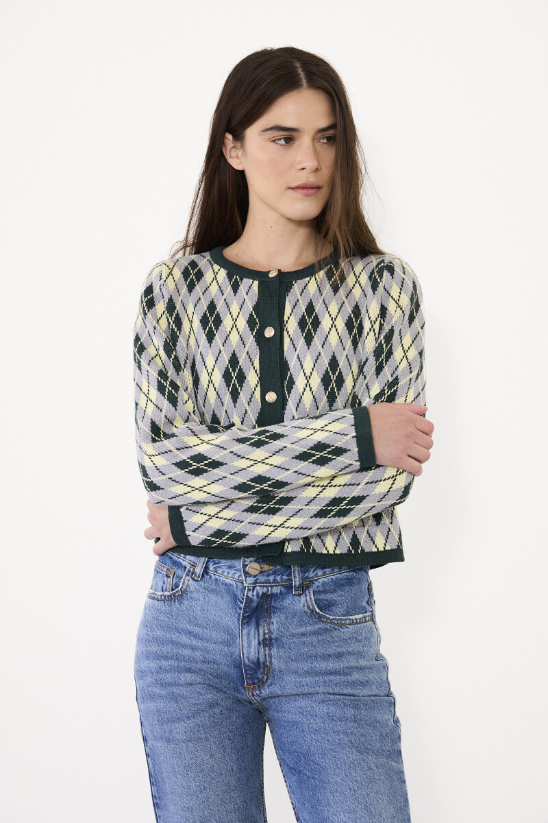 Saco Rombos Renata - Verde 