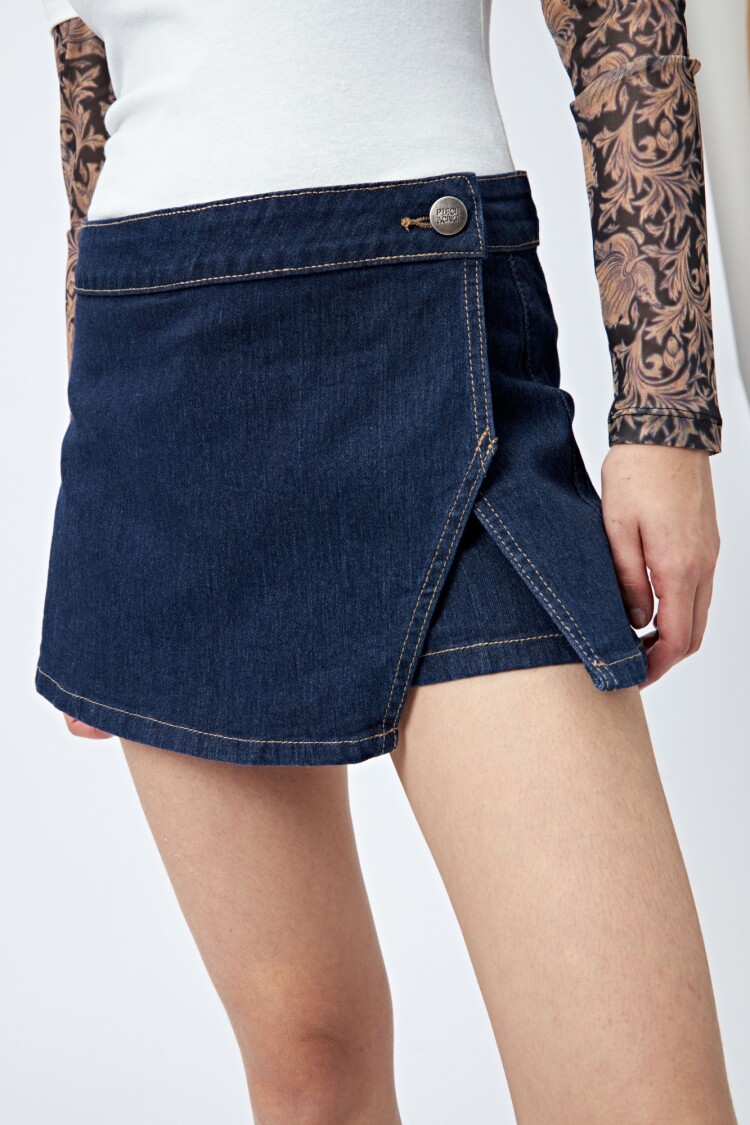 SHORT LIANE Azul Oscuro