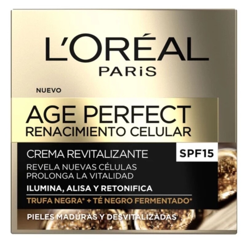 Crema Facial L'Oréal Renacimiento Celular Age Perfect Día SPF-15 50 ML Crema Facial L'Oréal Renacimiento Celular Age Perfect Día SPF-15 50 ML