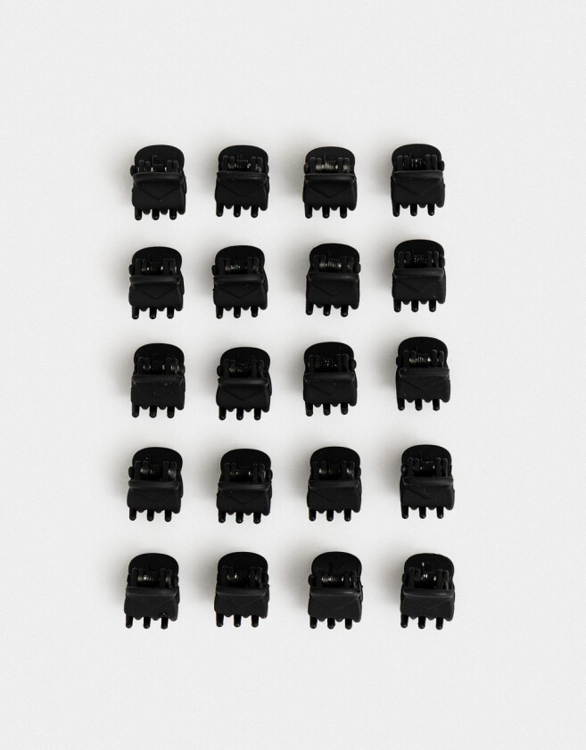 Broches Sets En bolsita Set De Mini Broches - Negro
