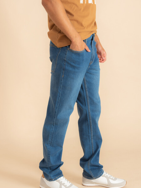 Pantalón de Jean Clásico Azul