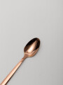 Cuchara Para Café Asher Set 4 Un. Rose Gold Color Unico