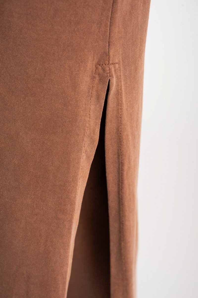 Falda Lavada Tajo Vison