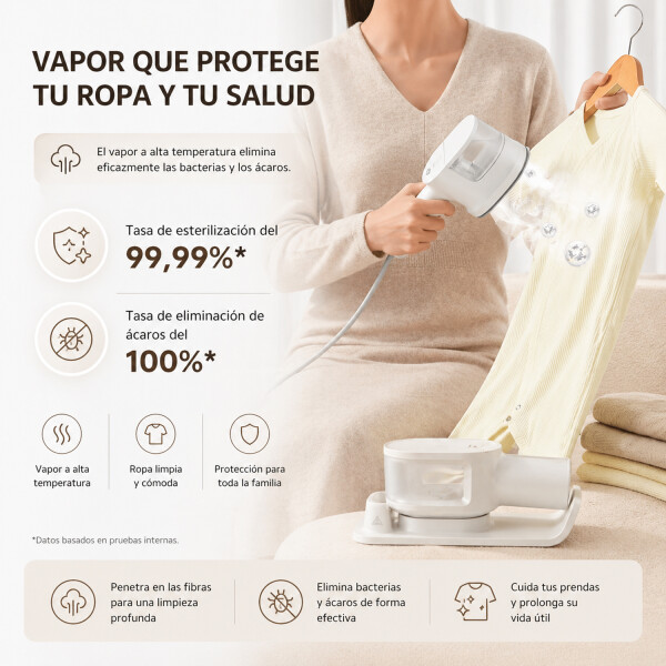 Plancha A Vapor Xiaomi Handheld Steam Iron Portátil PLANCHA VAPOR XIAOMI HANDHELD STEAM IRON